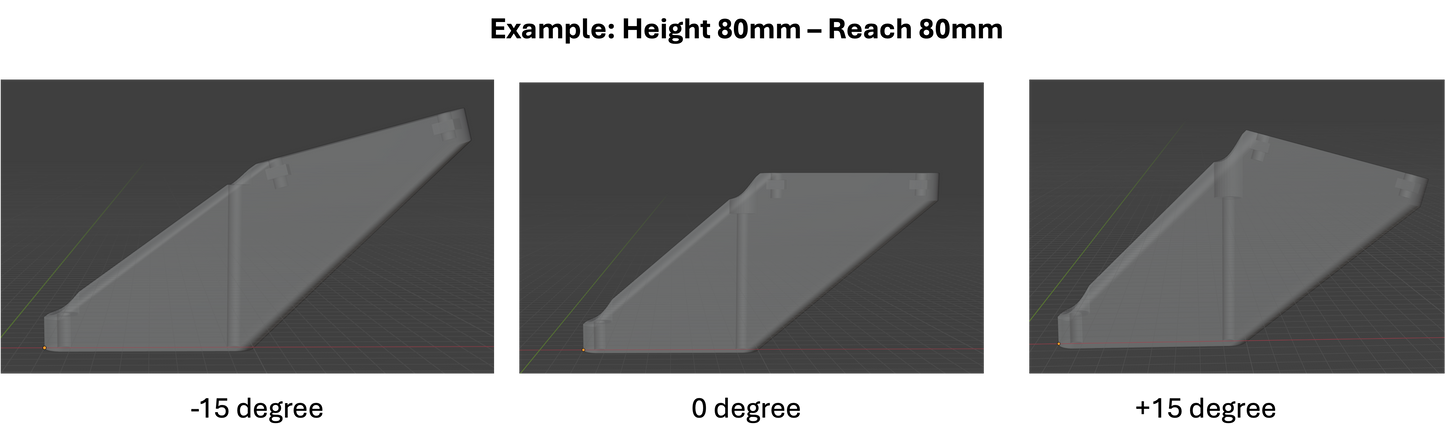 Between-The-Arms (BTA) Bottle Reach and Height Riser – Time Trial Setup