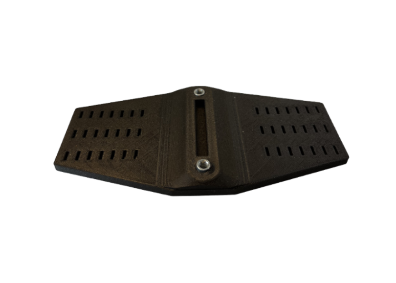 Between-the-Arms Bottle Mount - Zip Tie Version