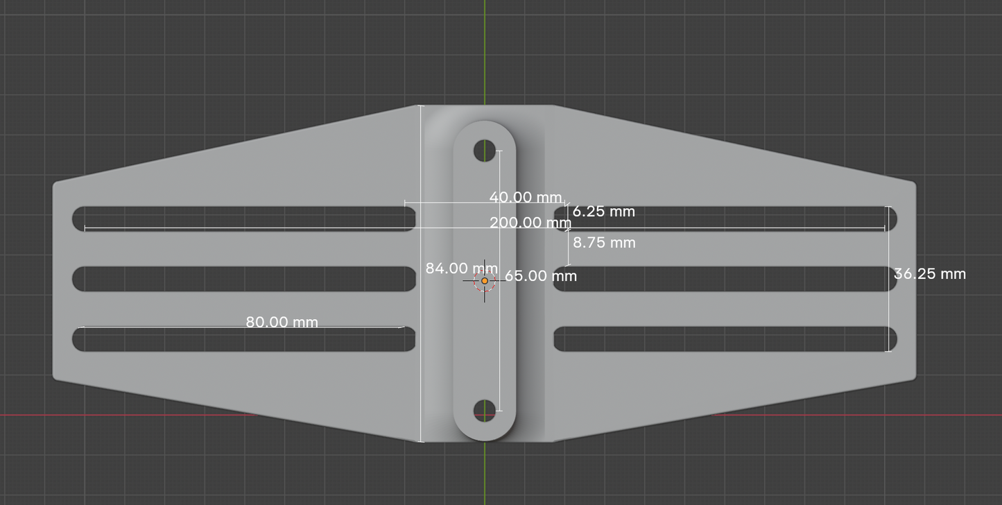 Between-The-Arms (BTA) Bottle Mount - Screw Version