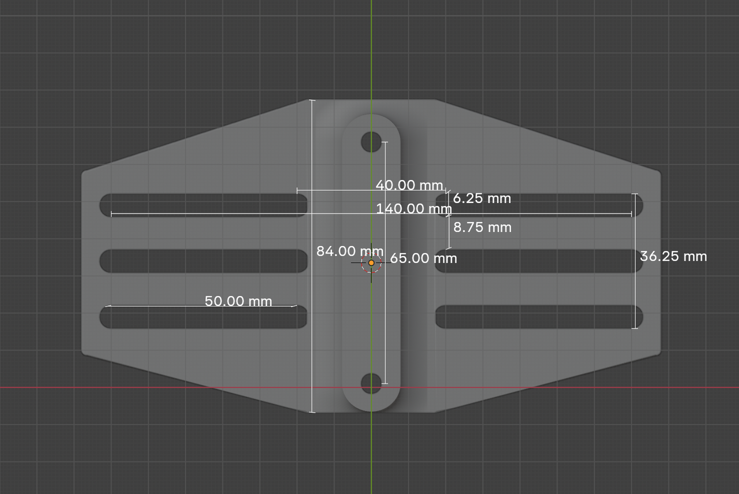 Between-The-Arms (BTA) Bottle Mount - Screw Version