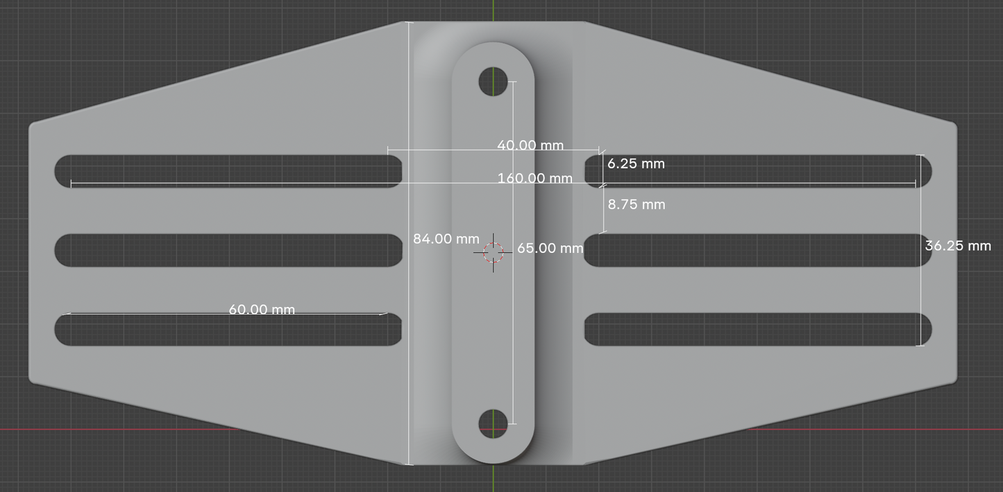Between-The-Arms (BTA) Bottle Mount - Screw Version