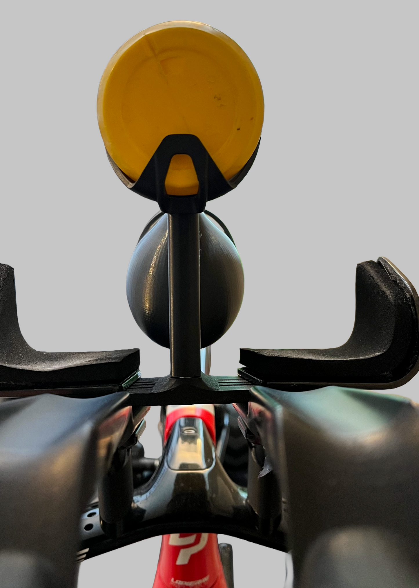 Aero BTA Double Bottle Mount — Between-The-Arms Hydration System with Aerocone